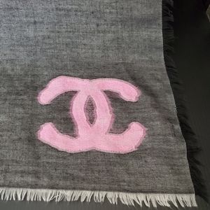 Authentic CHANEL Shawl 13P